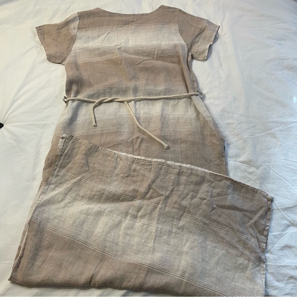 Stella Martini Dresses Stella Martini Linen Maxi Dress Poshmark